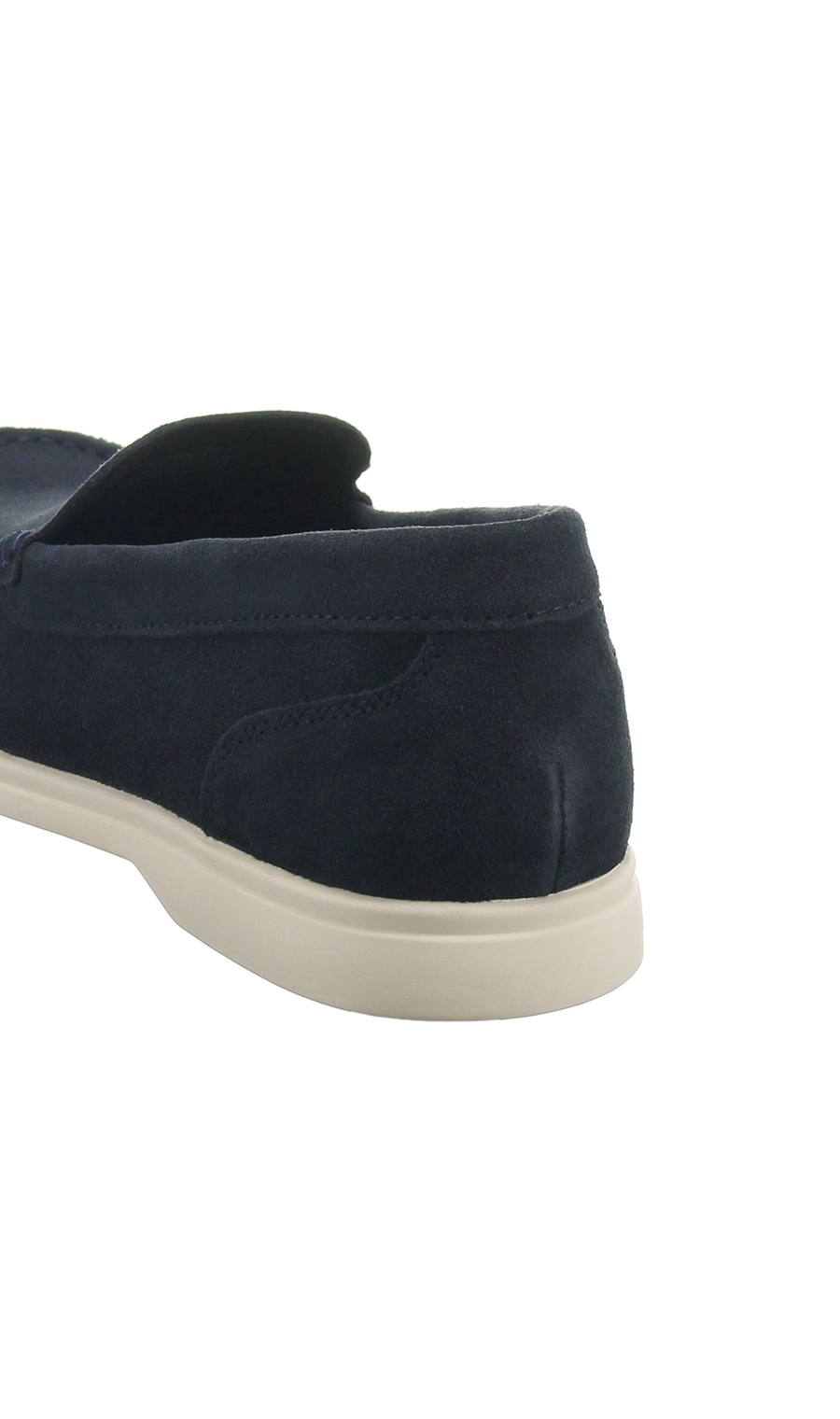 ■レザースリッポン【ROCKPORT】【ATLANTIC GLIDE】 ネイビー 25.0cm