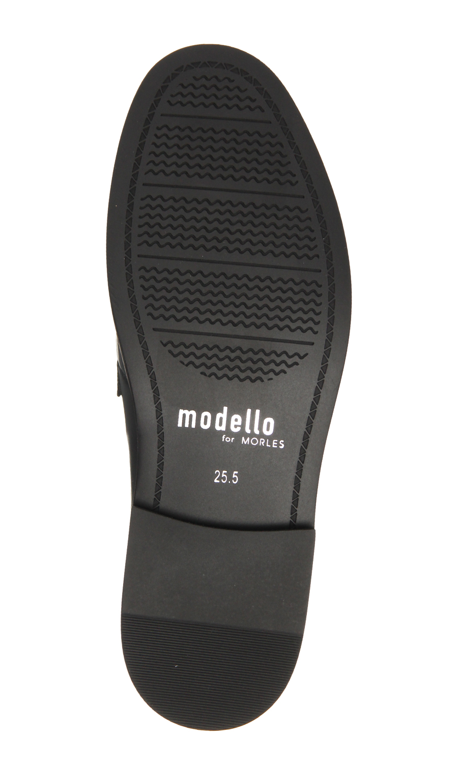 コインローファー【modello for MORLES】 ホワイト 24.5cm