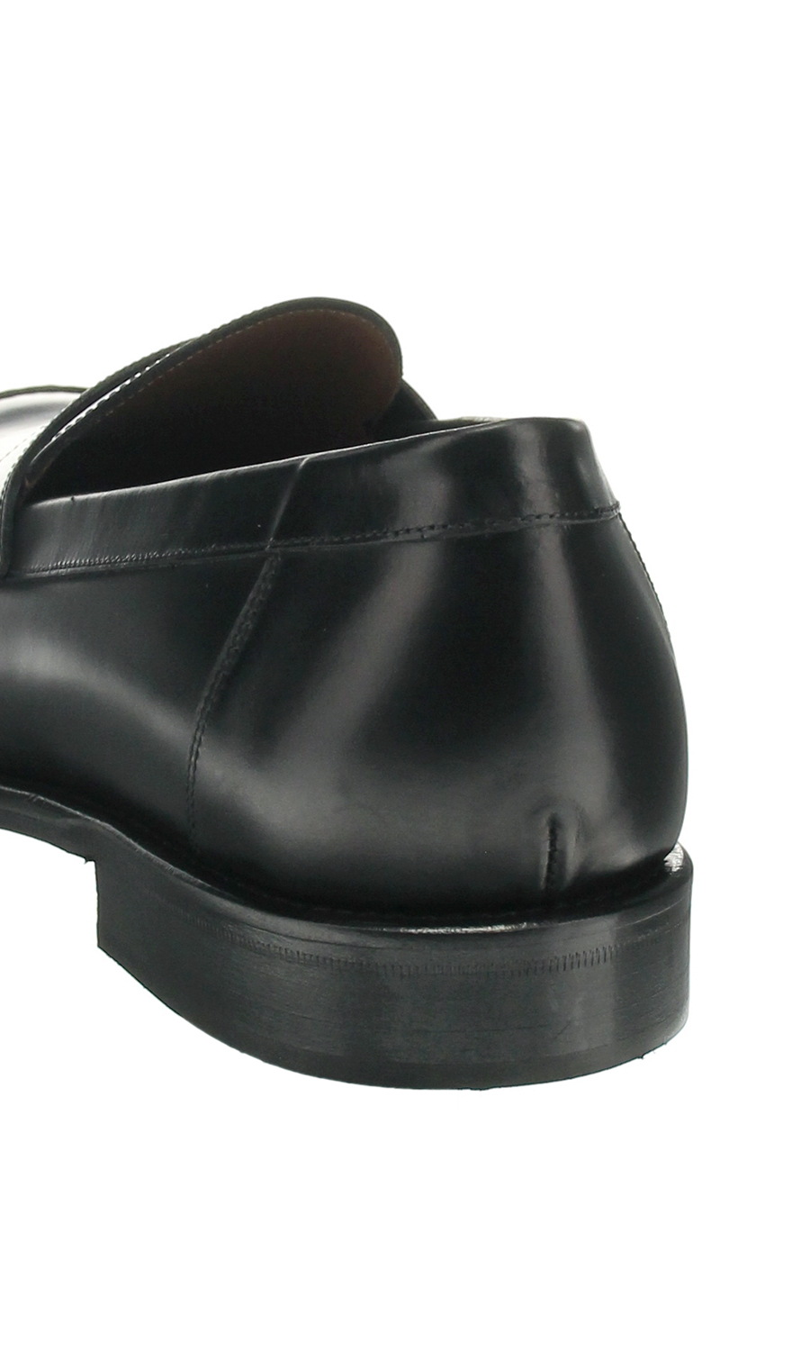 コインローファー【CALZOLERIA TOSCANA】 ブラック 24.5cm