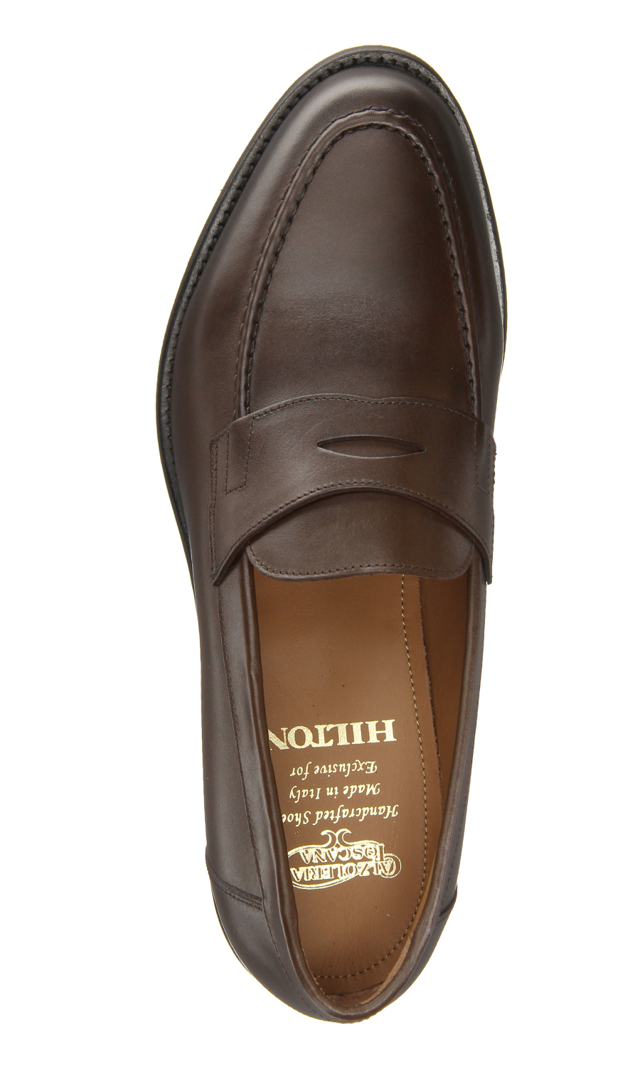 ■コインローファー【CALZOLERIA TOSCANA】 ブラウン 27.0cm