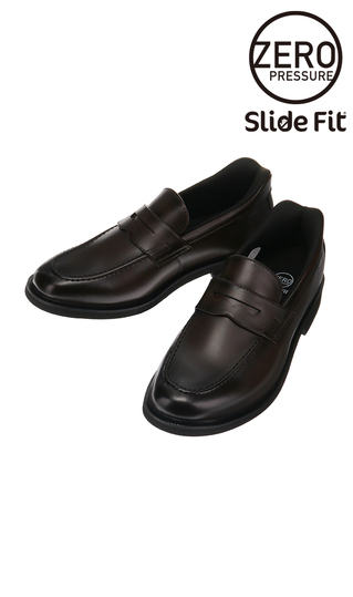 Zero Pressure Penny Loafers [Slide Fit]