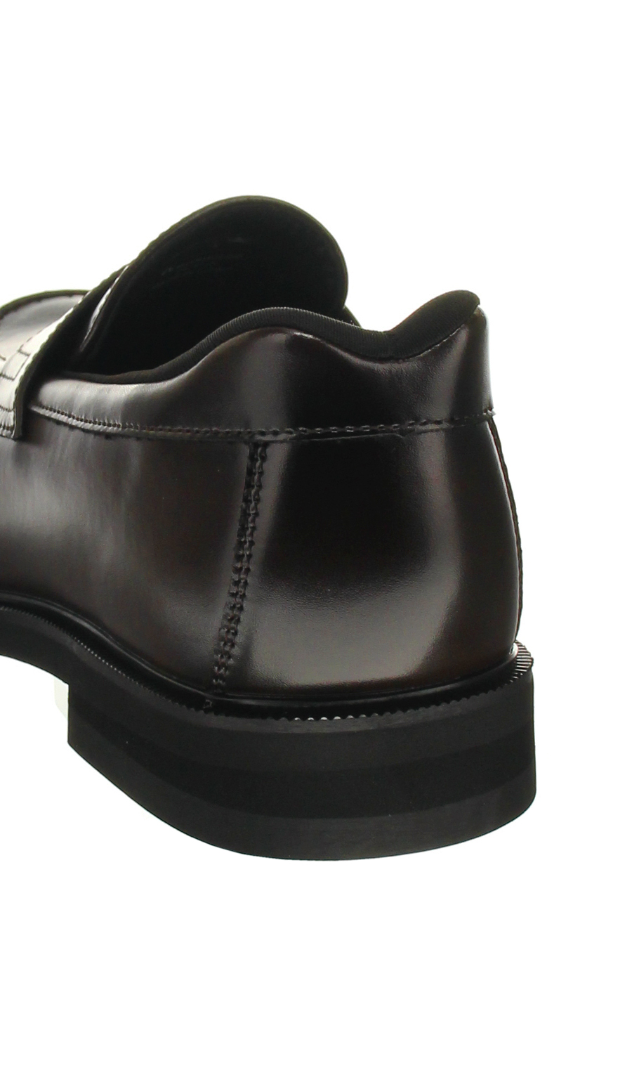 ゼロプレッシャーコインローファー【Slide Fit】 ブラウン 24.5cm