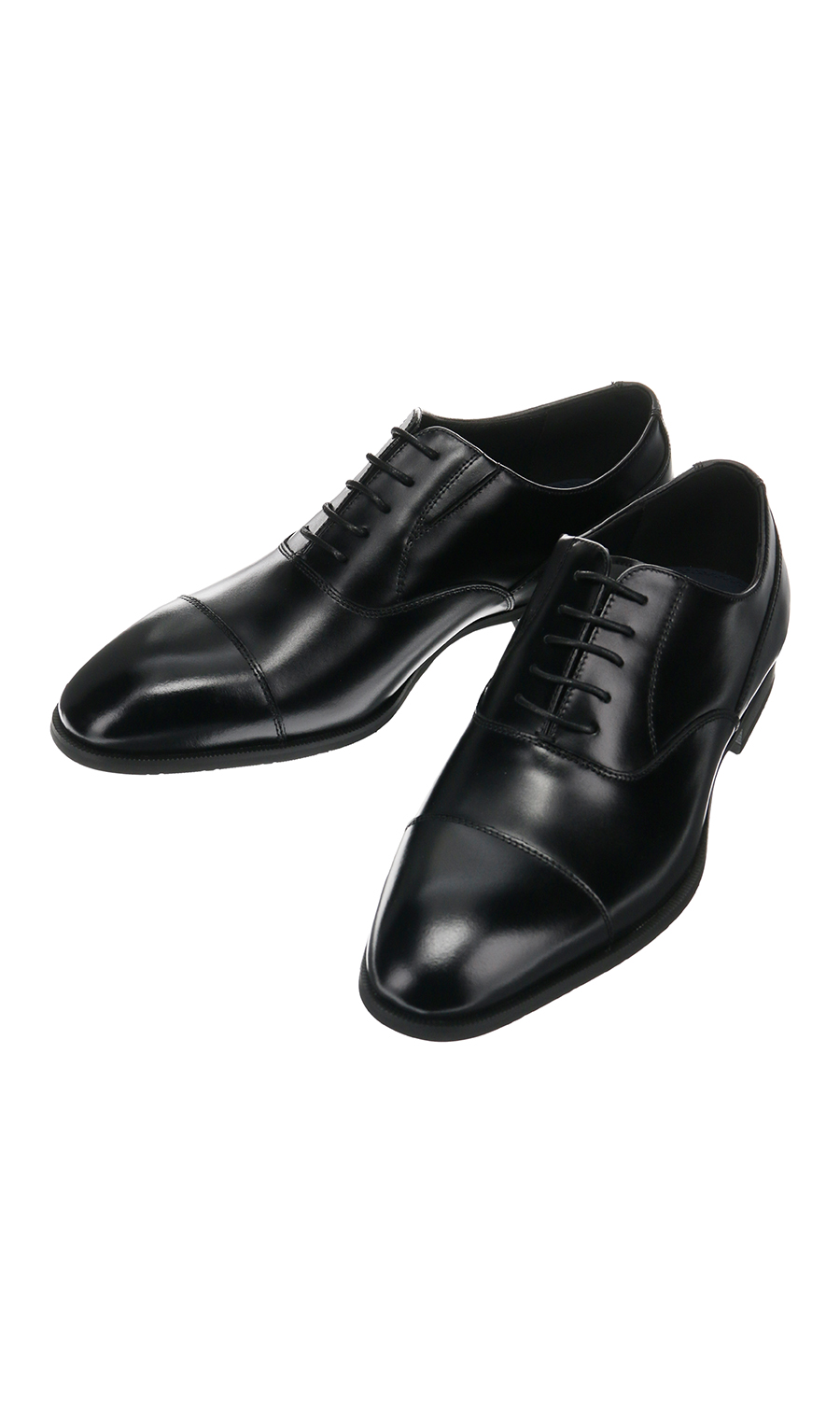 ストレートチップ【内羽根式】【Mckay Dress Shoes】 ブラック 24.5cm
