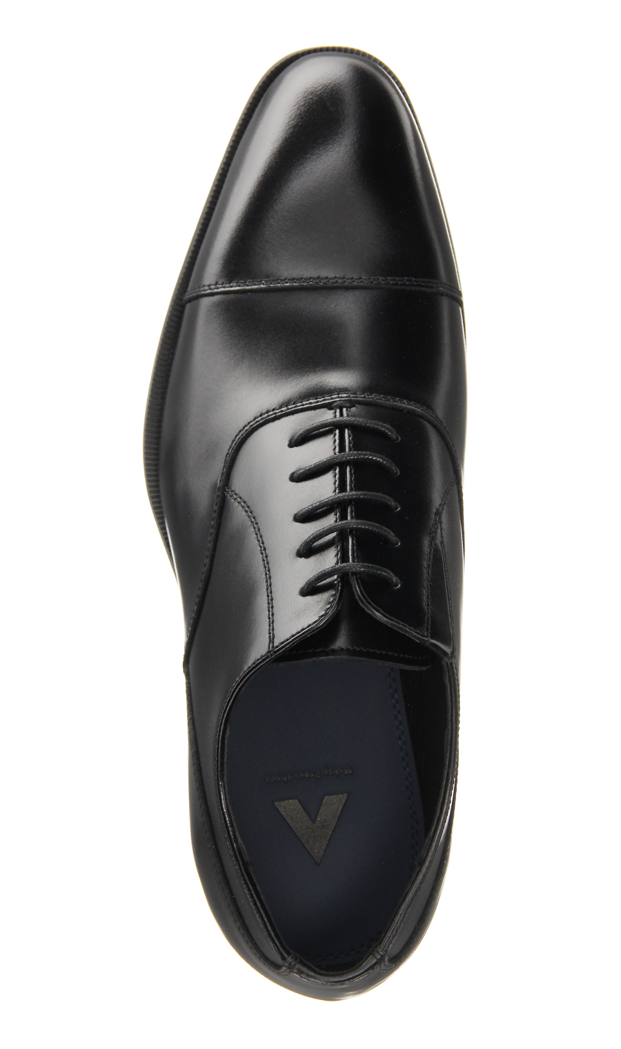 ストレートチップ【内羽根式】【Mckay Dress Shoes】 ブラック 24.5cm