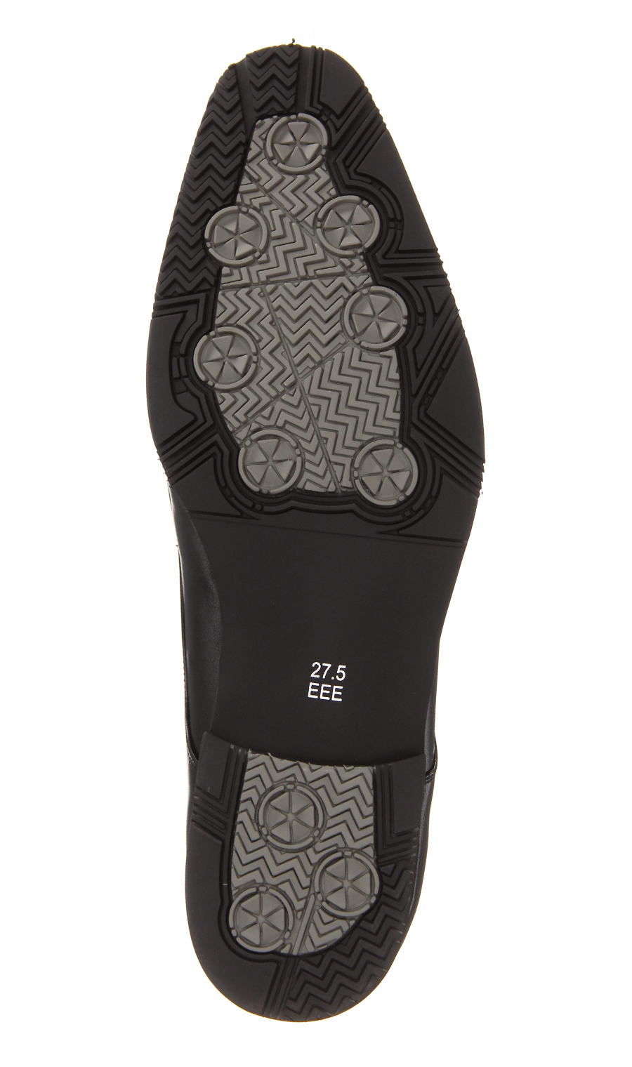 ■ストレートチップ 【外羽根式】【雪寒地対応】 ブラック 27.5cm