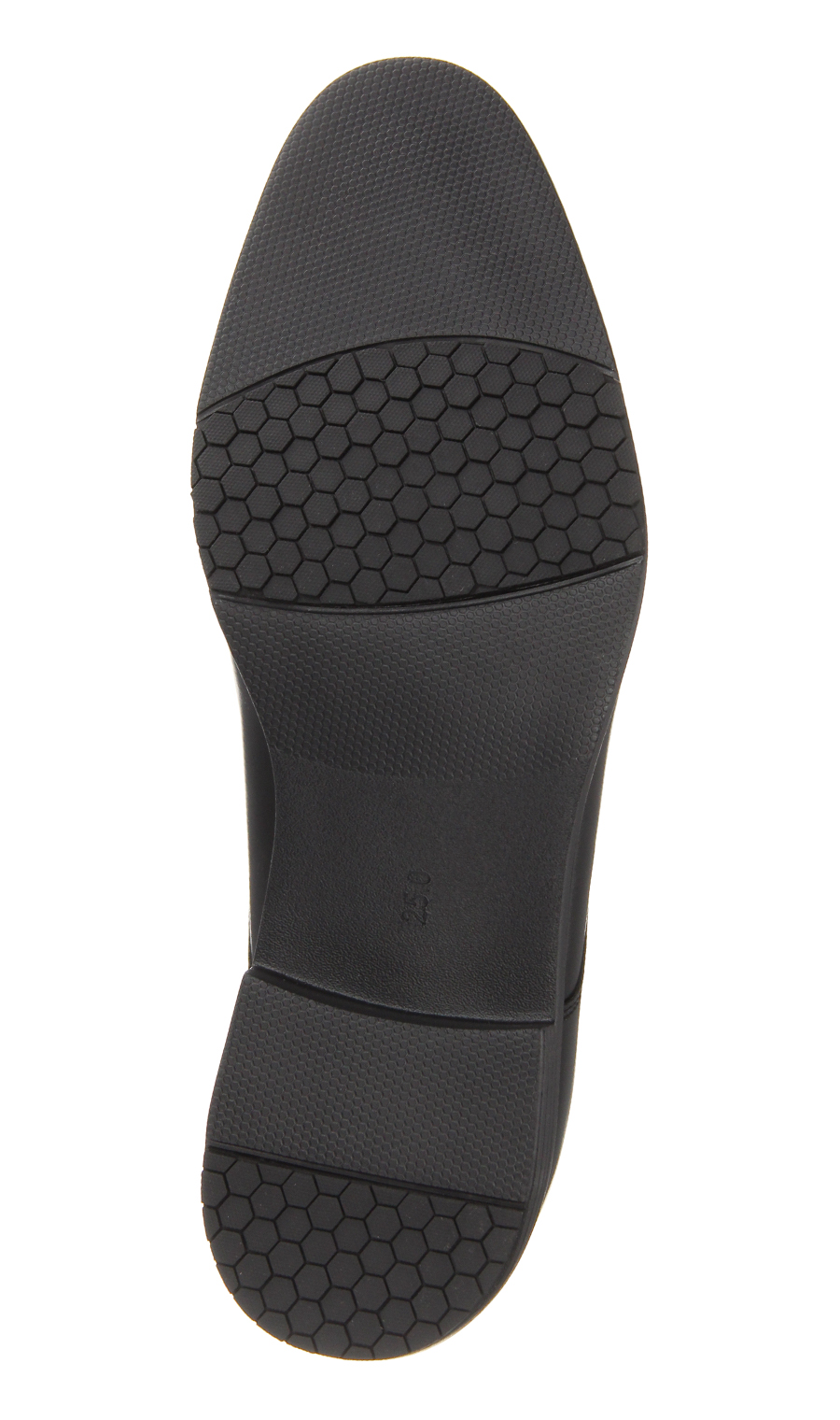 ■プレーントゥ【外羽根式】【multi function shoes】 ブラック 25.0cm