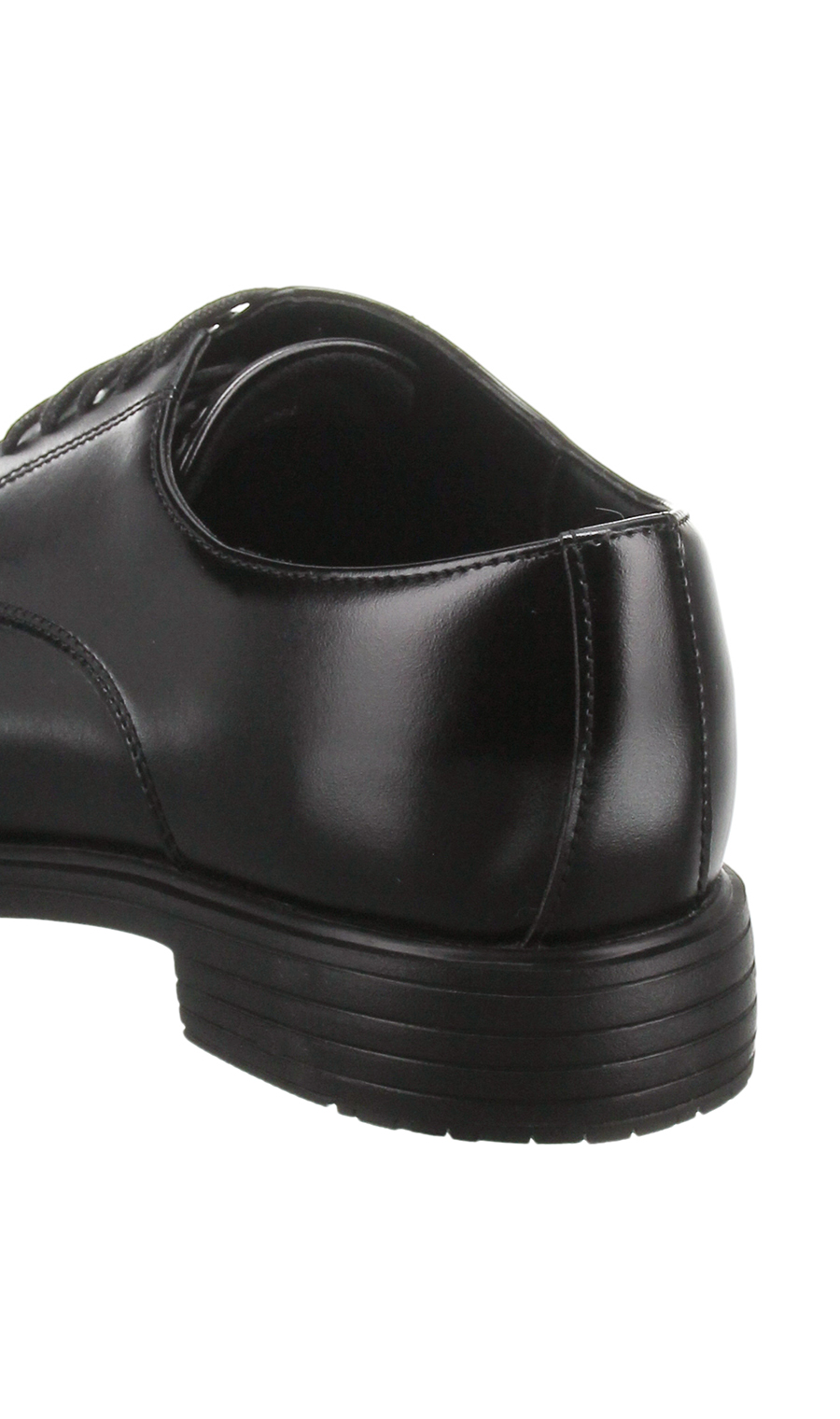 ■プレーントゥ【外羽根式】【multi function shoes】 ブラック 25.0cm