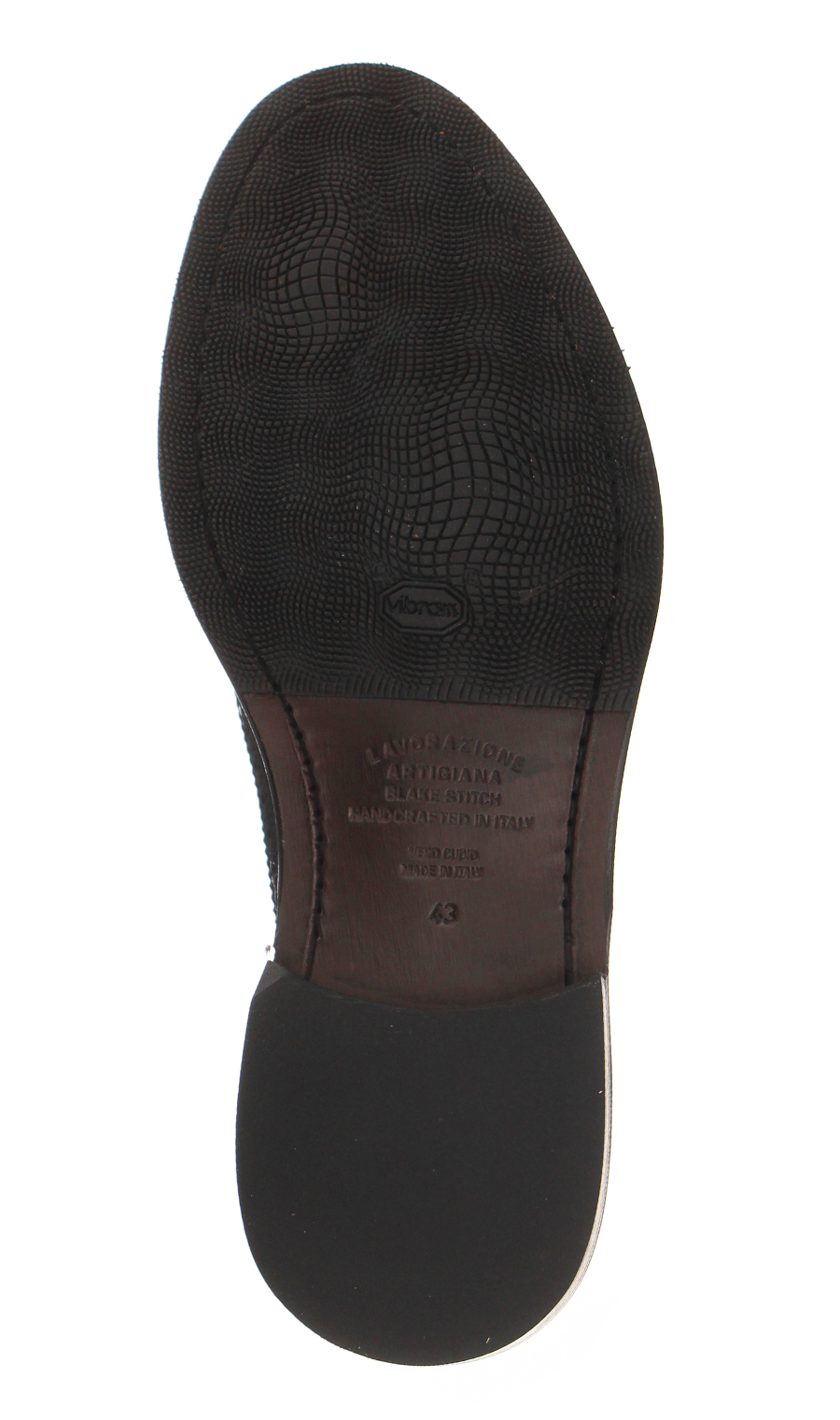 ウイングチップ【メダリオン】【CALZOLERIA TOSCANA】【外羽根式】 ブラウン 24.5cm