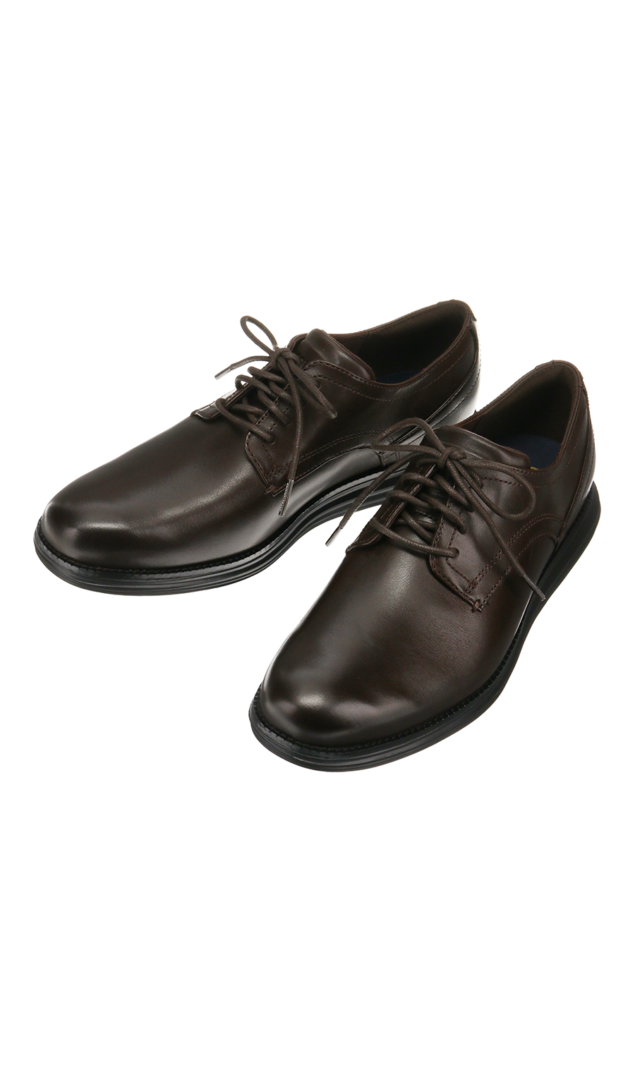 プレーントゥ【外羽根式】【COLE HAAN×ACTIBIZ別注モデル】 ダークブラウン 26.0cm