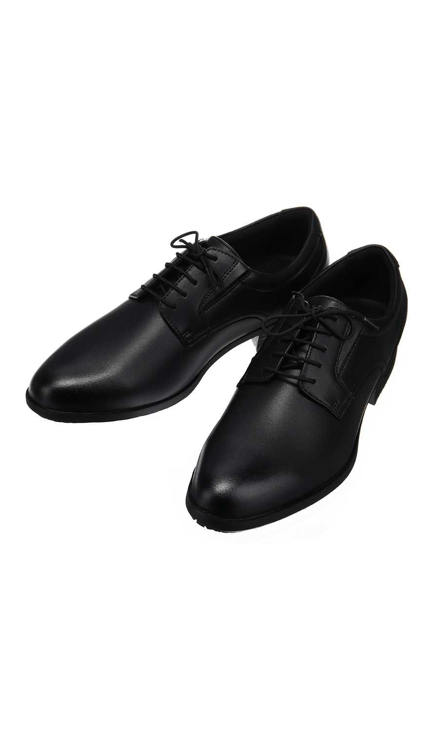 ■プレーントゥ【エクスライト】【外羽根式】 ブラック 24.0cm