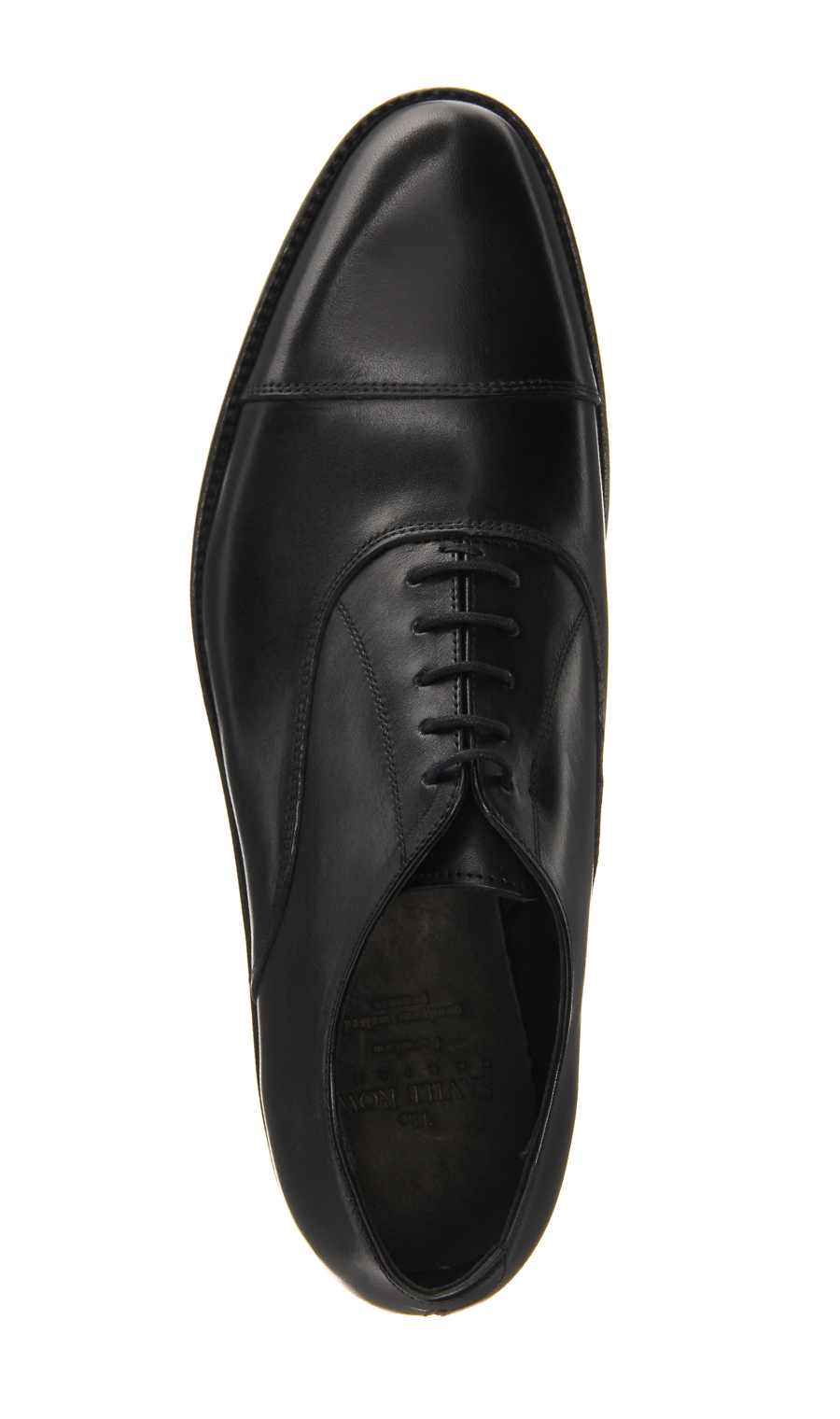 ■ストレートチップ【内羽根式】【プレミアム】 ブラック 24.5cm