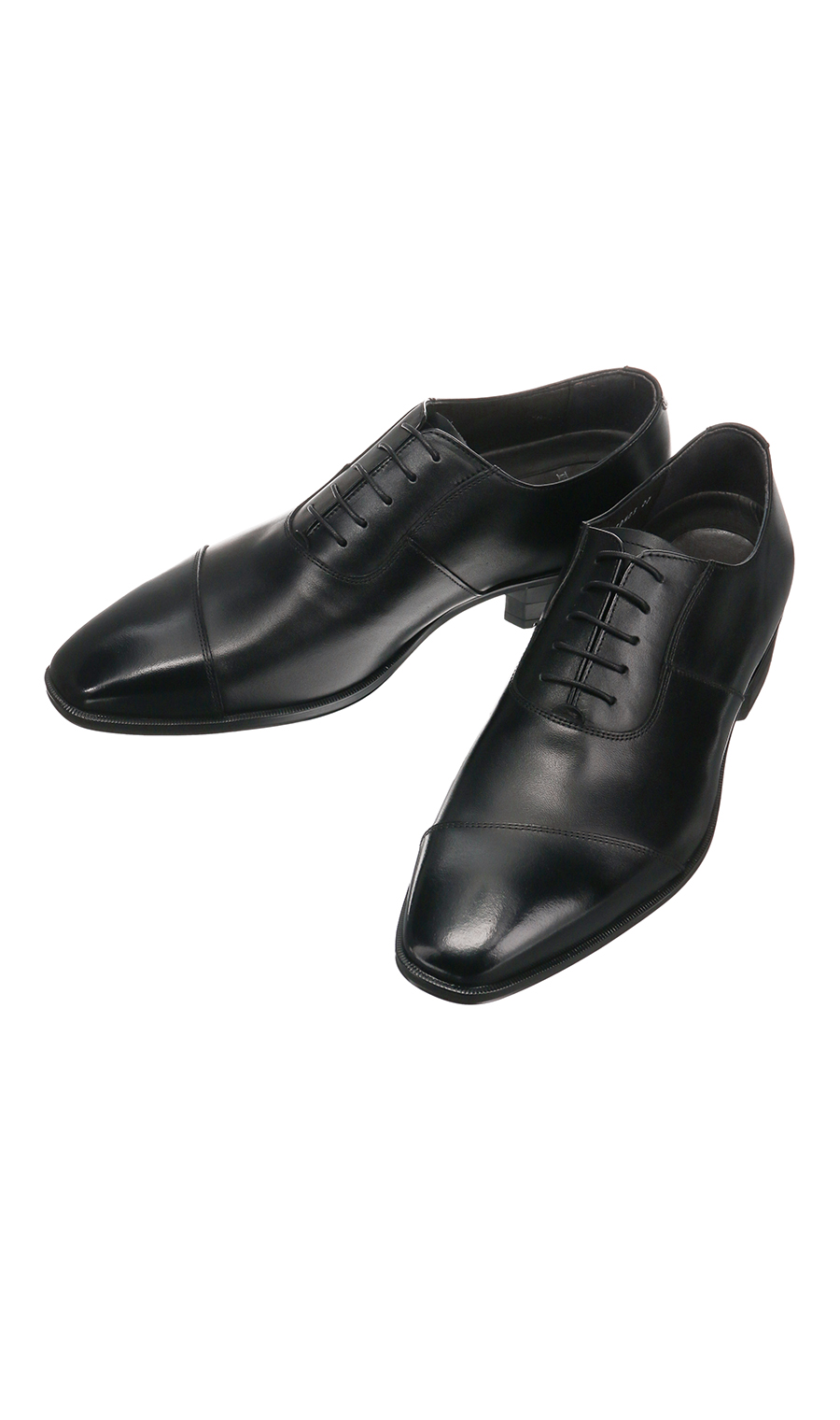 ストレートチップ【COMFORT】【内羽根式】 ブラック 24.5cm