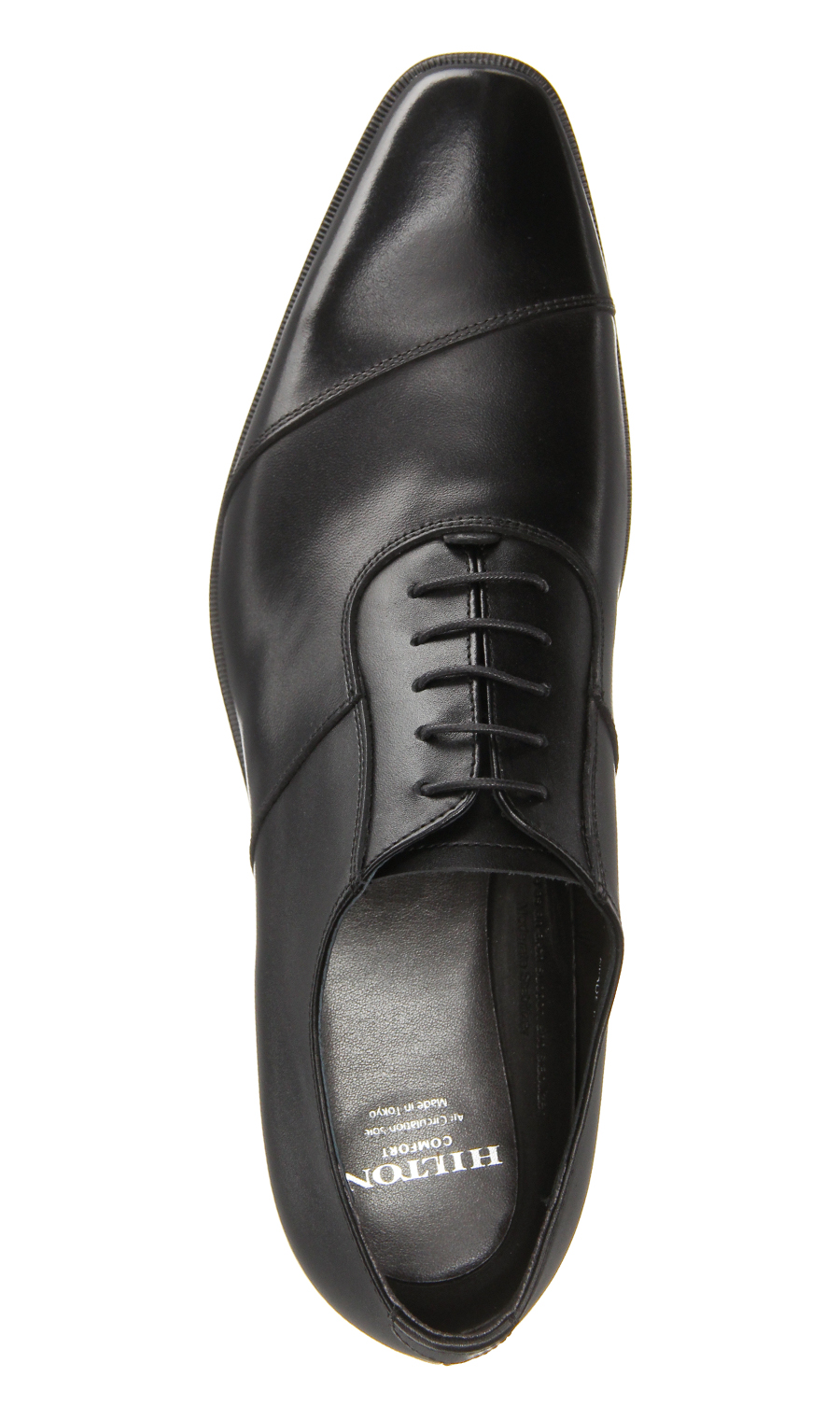 ストレートチップ【COMFORT】【内羽根式】 ブラック 24.5cm