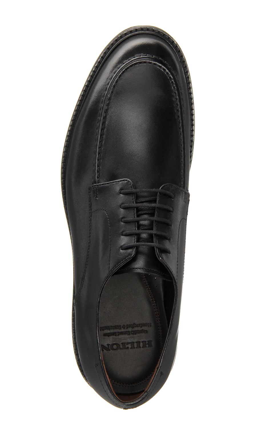 Uチップ【外羽根式】【Handcrafted & Sustainable】 ブラック 26.5cm