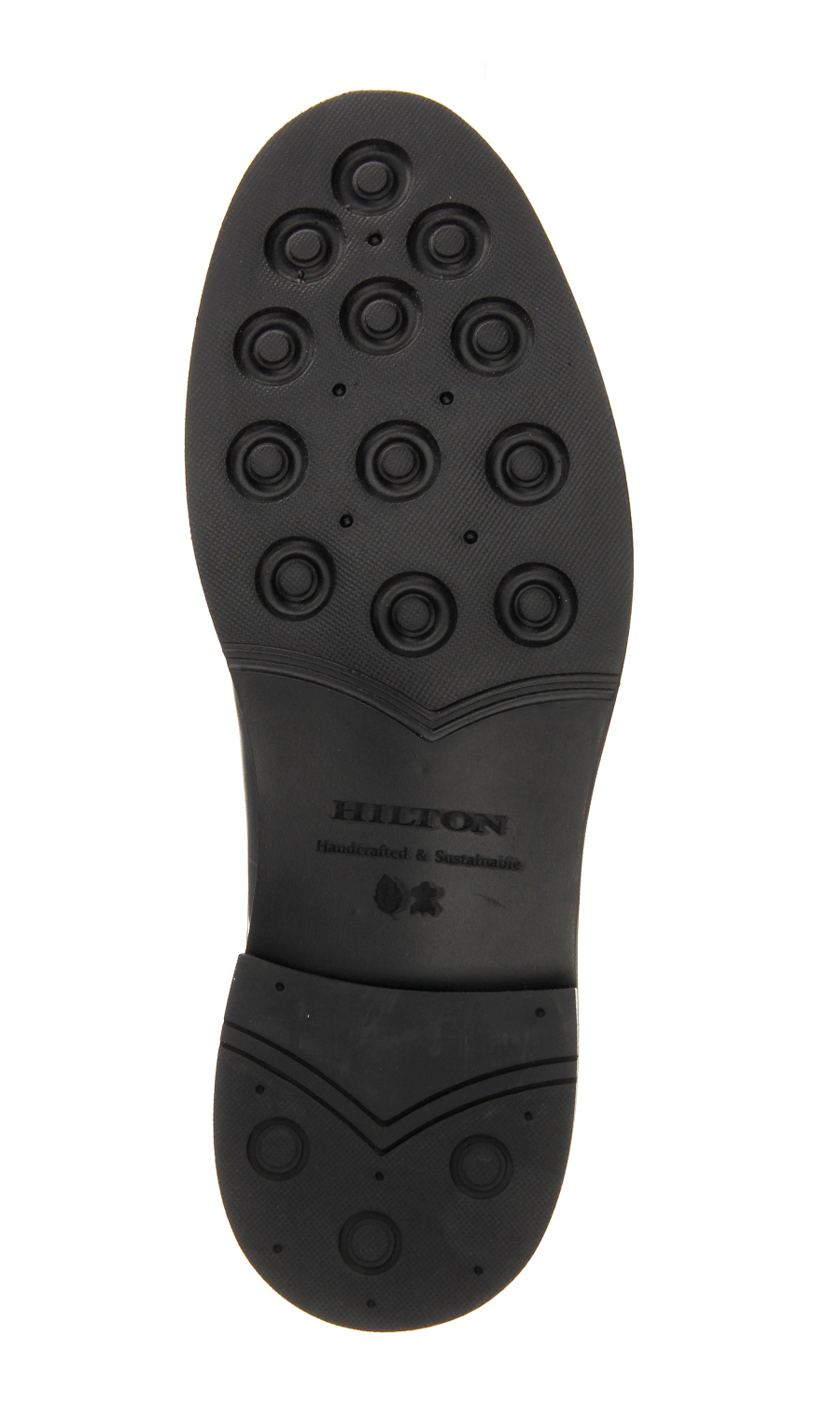 Uチップ【外羽根式】【Handcrafted & Sustainable】 ブラック 26.5cm