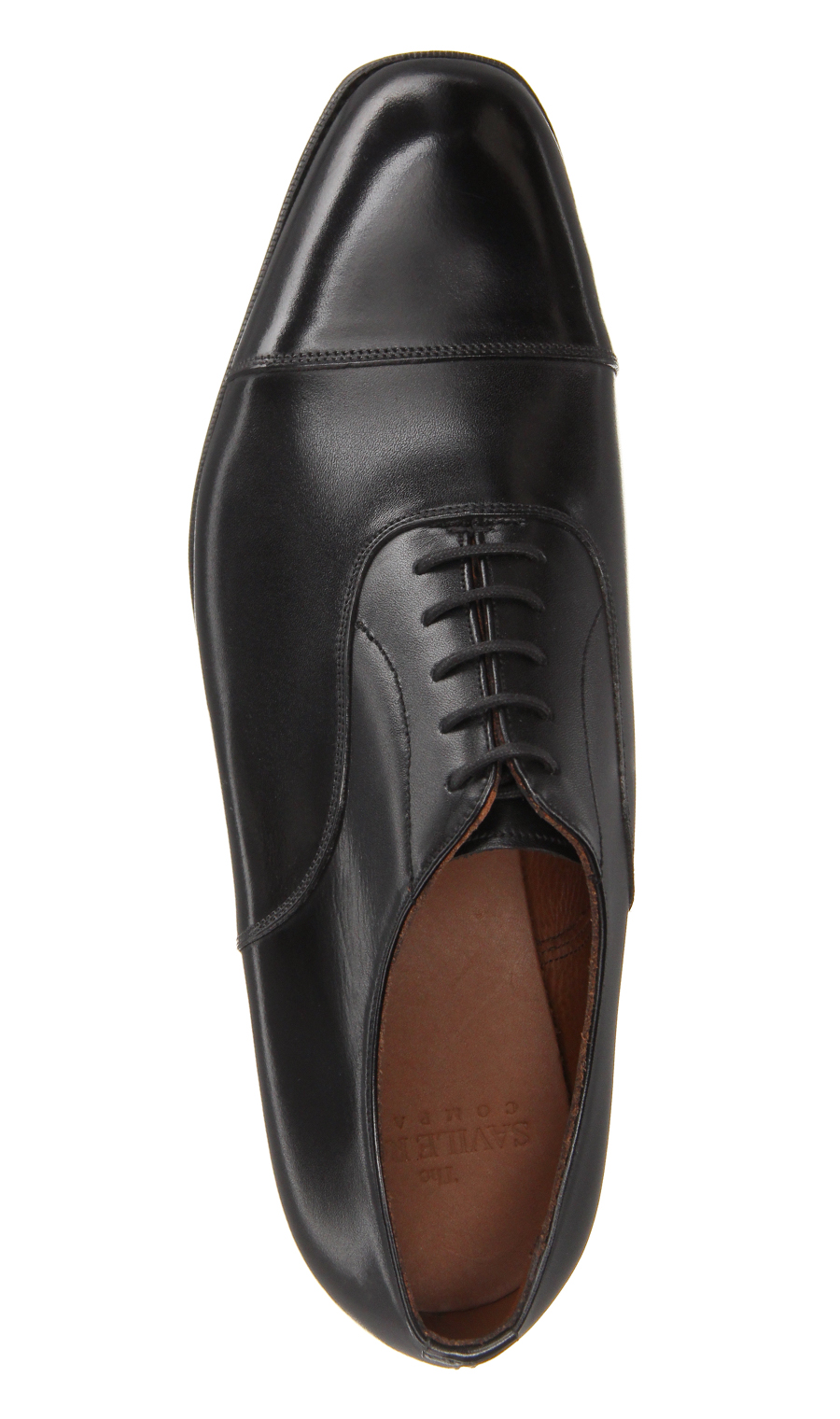 ■ストレートチップ【内羽根式】【プレミアム】 ブラック 25.0cm