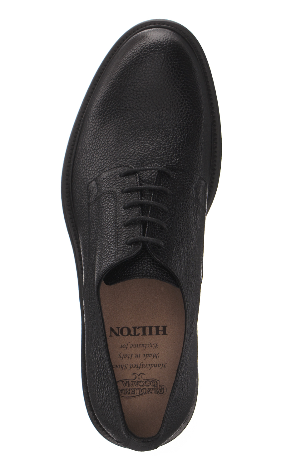 プレーントゥ【CALZOLERIA TOSCANA】【外羽根式】 ブラック 24.5cm