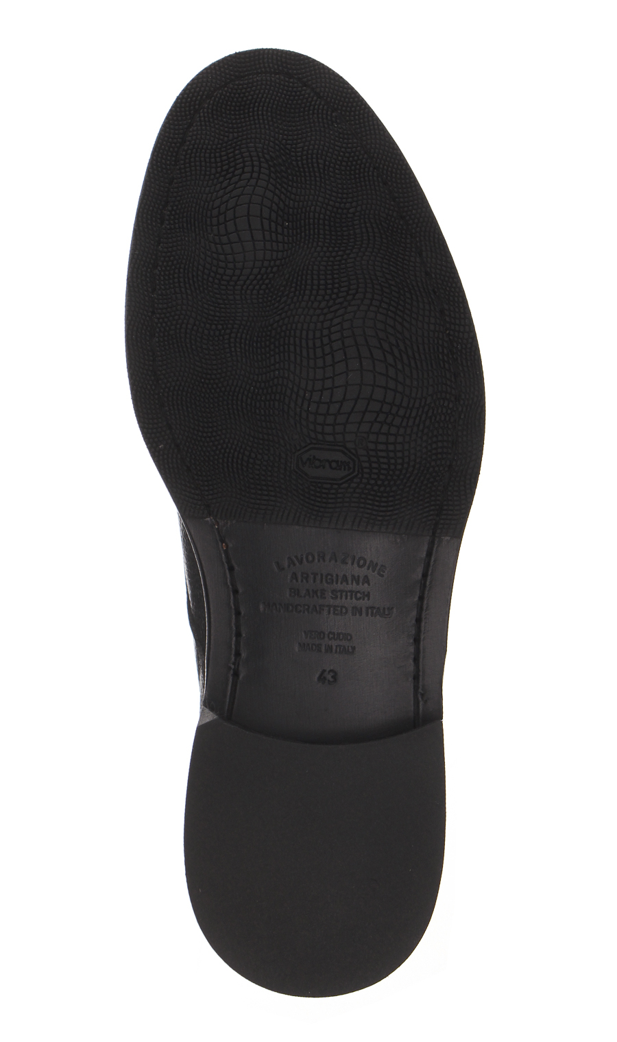 プレーントゥ【CALZOLERIA TOSCANA】【外羽根式】 ブラック 24.5cm