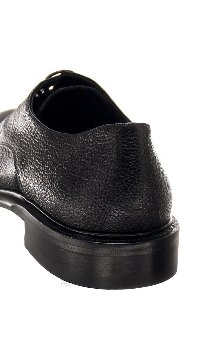 プレーントゥ【CALZOLERIA TOSCANA】【外羽根式】 ブラック 24.5cm