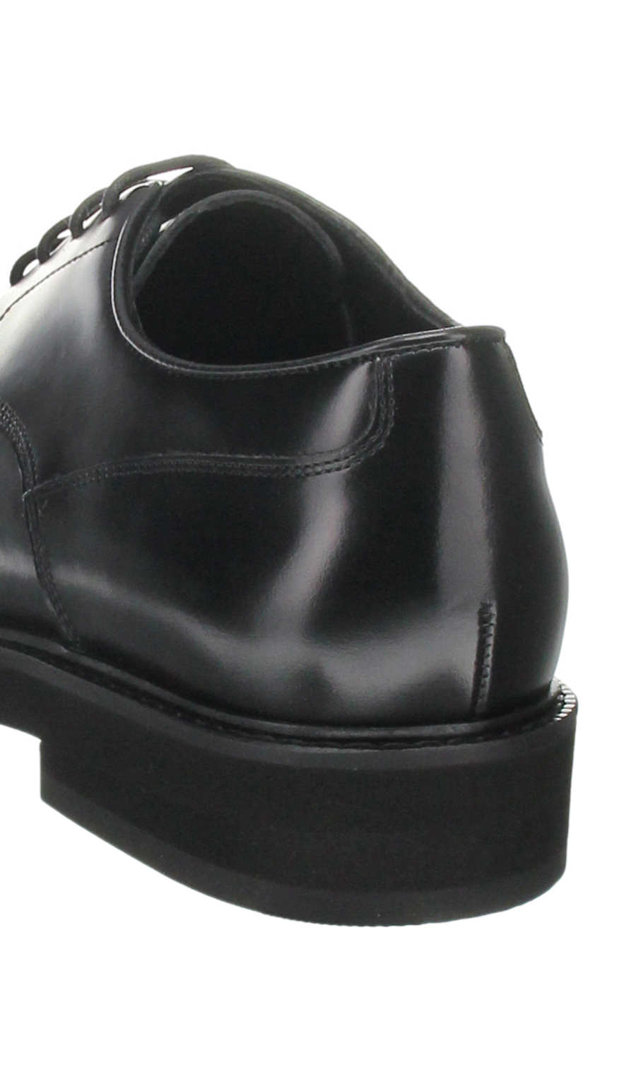 ■プレーントゥ【外羽根式】【modello for MORLES】 ブラック 24.5cm