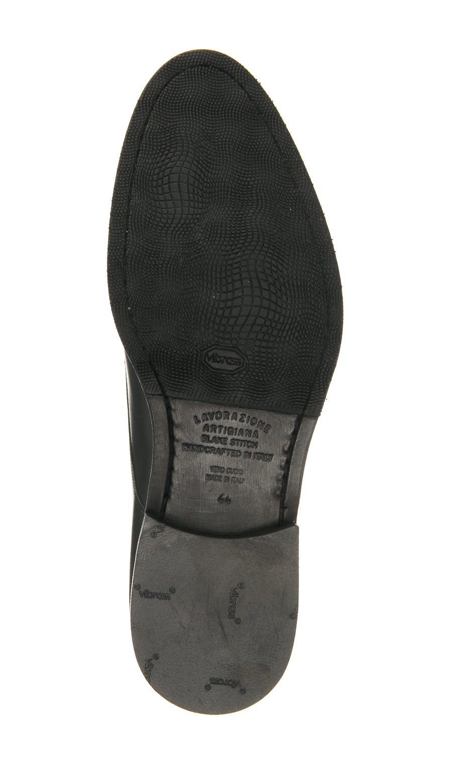 ストレートチップ【CALZOLERIA TOSCANA】【外羽根式】 ブラック 24.5cm