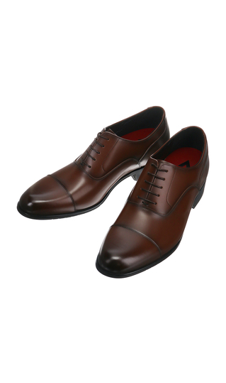 ストレートチップ【Style Up Shoes】【身長6㎝UP】【#盛れる革靴】