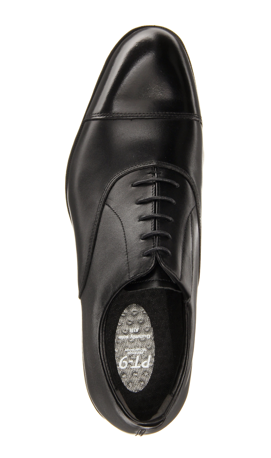 ストレートチップ【内羽根式】【ガムリーソールAIR】 ブラック 24.5cm