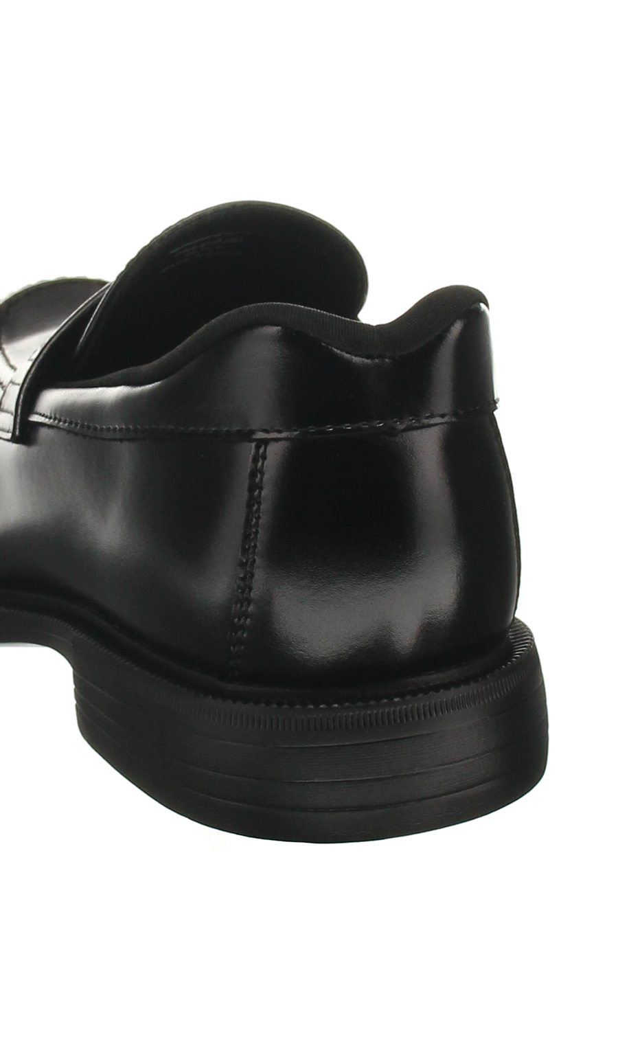 ■【みんなの靴】コインローファー【Slide Fit】 ブラック 24.5cm