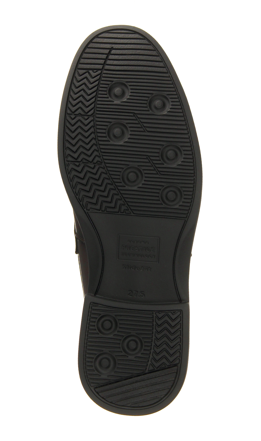 【みんなの靴】コインローファー【Slide Fit】 ダークブラウン 24.5cm