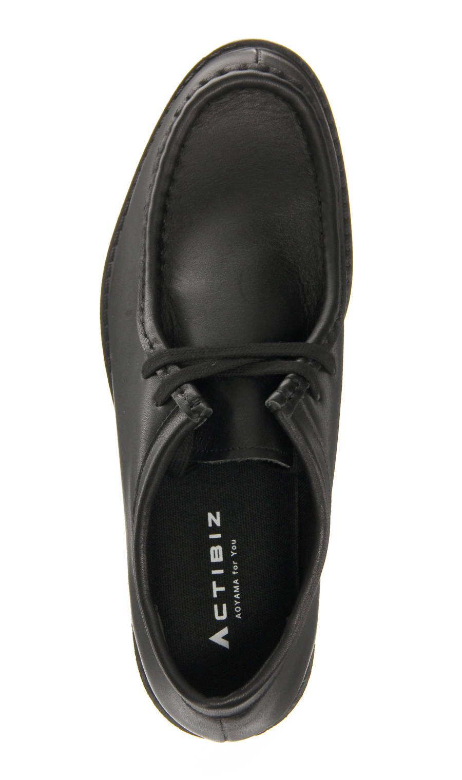チロリアンシューズ【ブラックスムース】【ガムリーソール】 ブラック 24.5cm