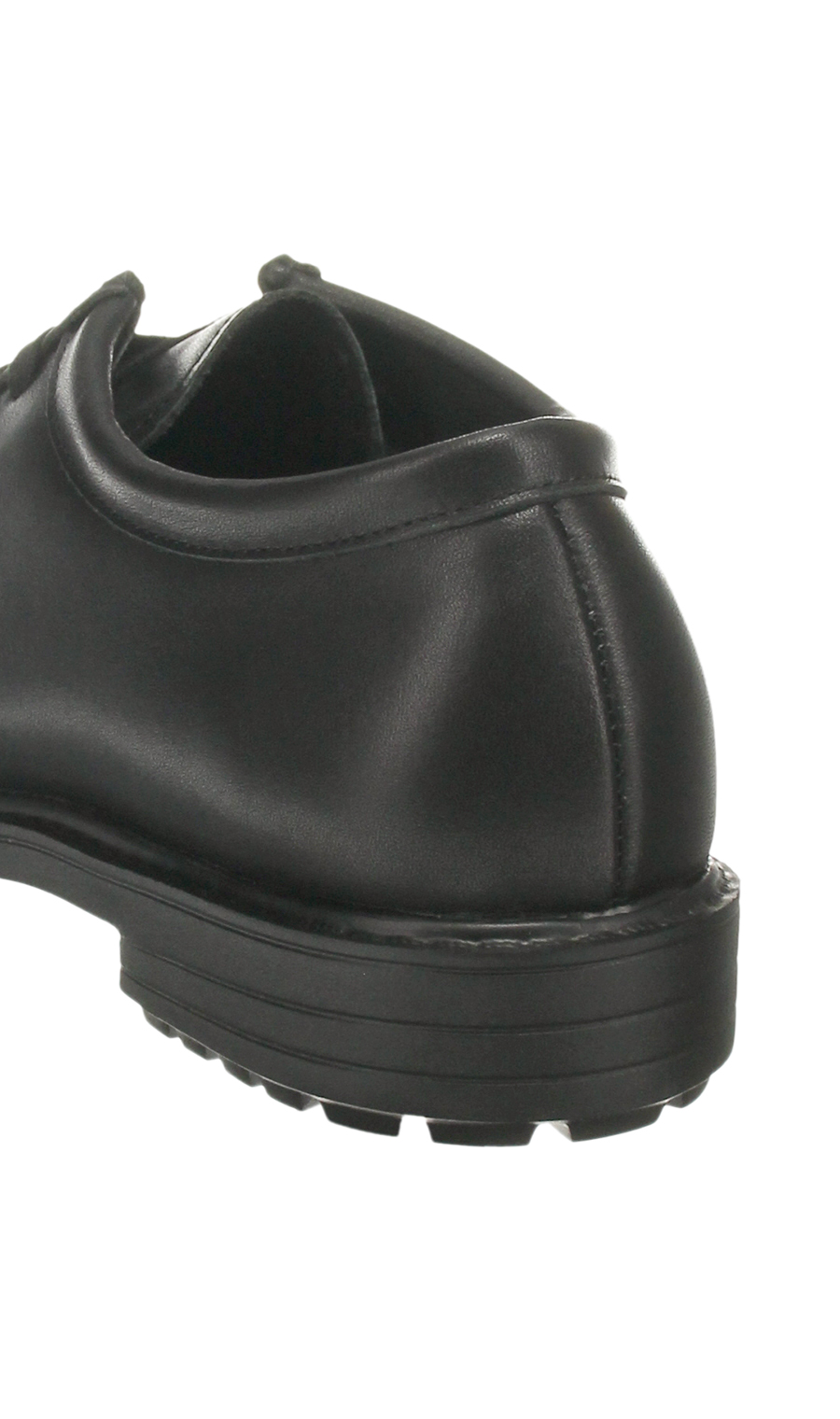 チロリアンシューズ【ブラックスムース】【ガムリーソール】 ブラック 24.5cm