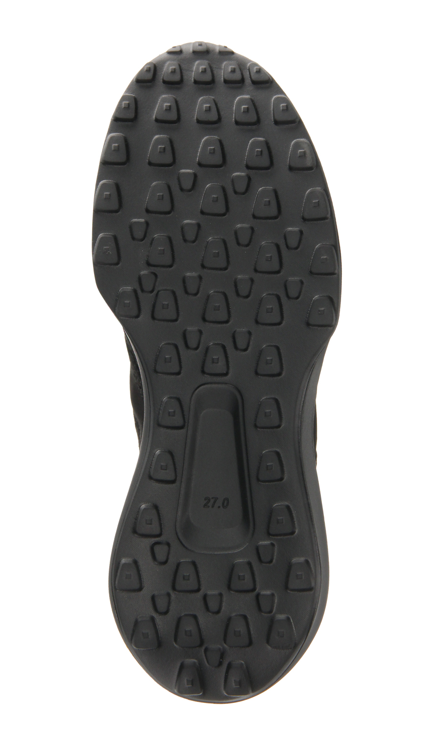 防水レザースニーカー【GORE-TEX】【スウェード】 ブラック 24.5cm