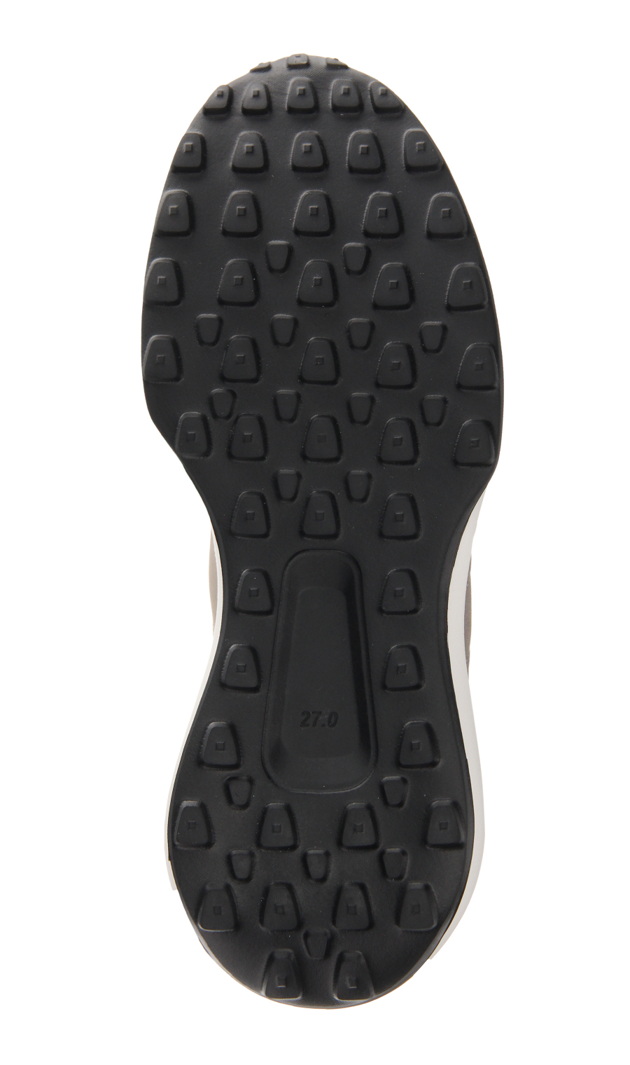防水レザースニーカー【GORE-TEX】【スウェード】 グレー 24.5cm