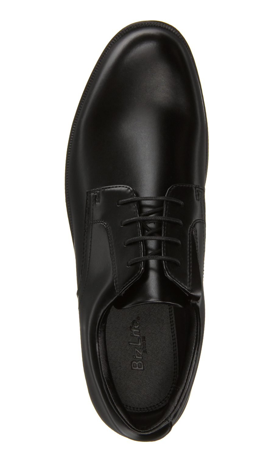 ■プレーントゥ【外羽根式】【4E】 ブラック 24.0cm