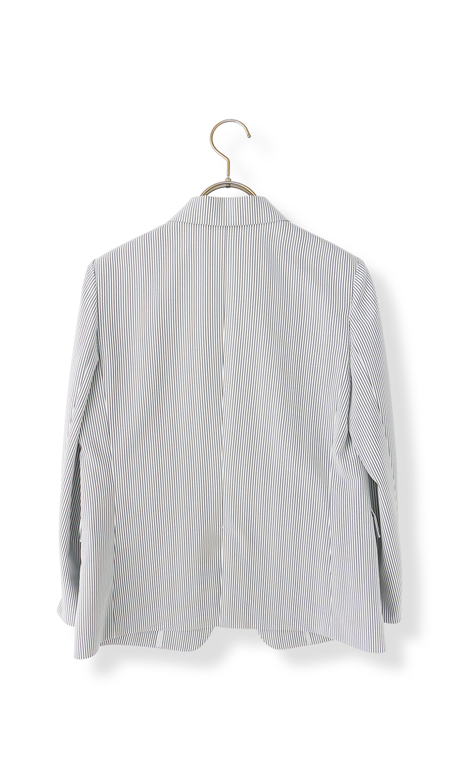 シアサッカージャケット【涼】 グレー M