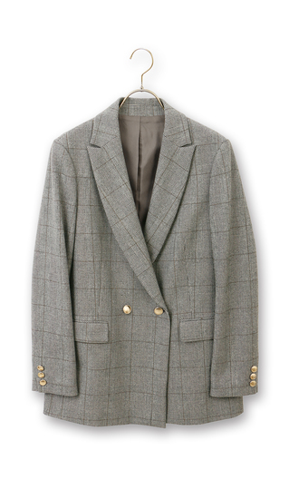 2 button double jacket