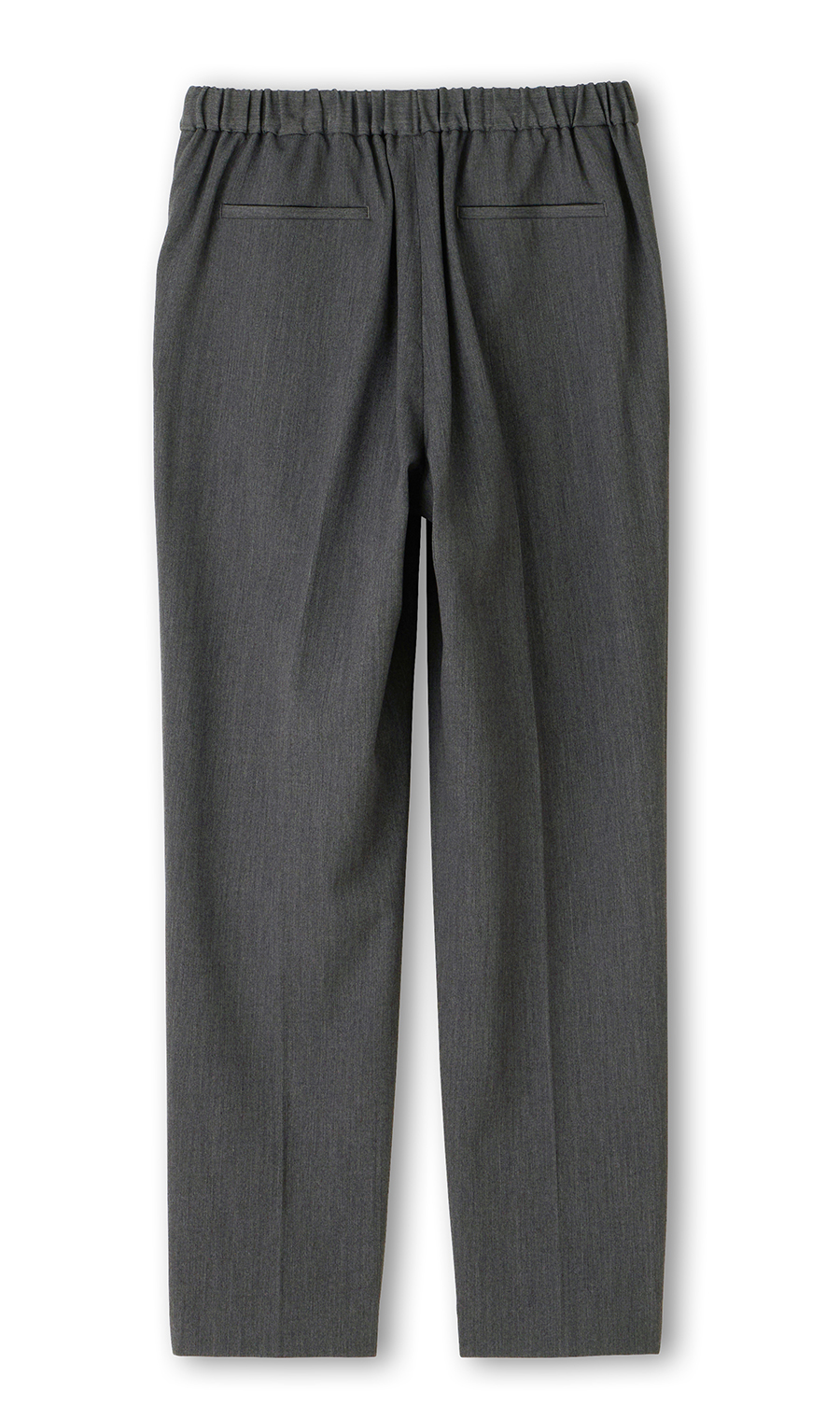 テーパードパンツ【裏起毛】【裾上げ済み】 チャコール S