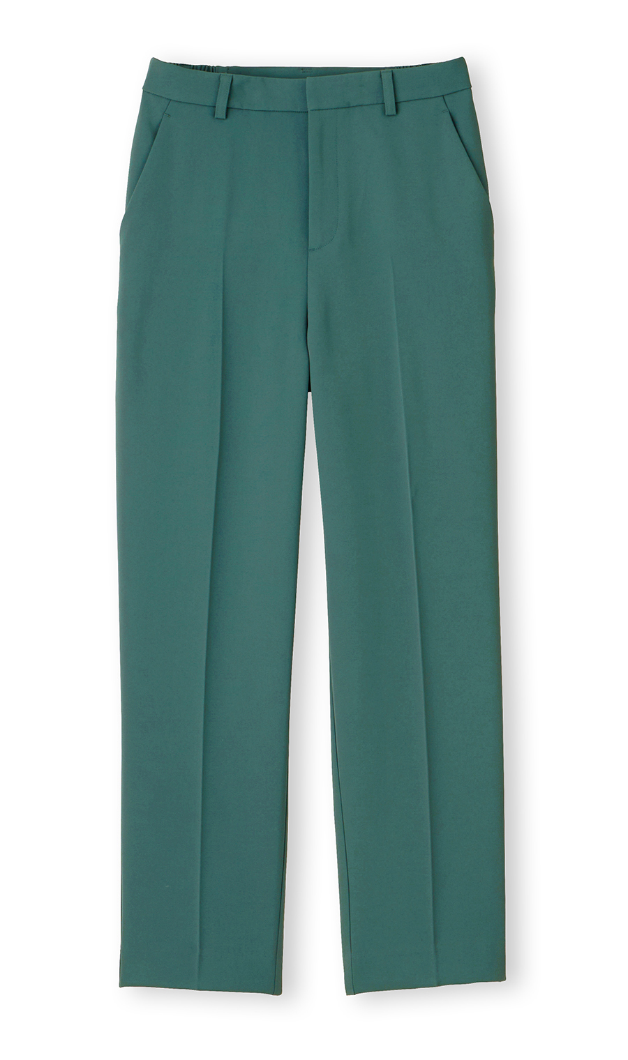 わたしの推しパン【テーパードパンツ】【裾上げ済み】 グリーン S