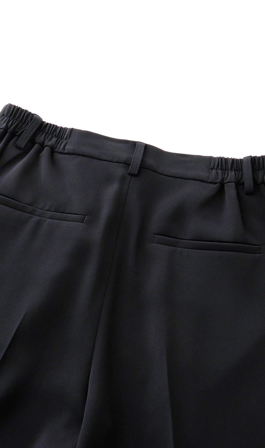 わたしの推しパン【ワイドパンツ】【裾上げ済み】 ブラック系 M
