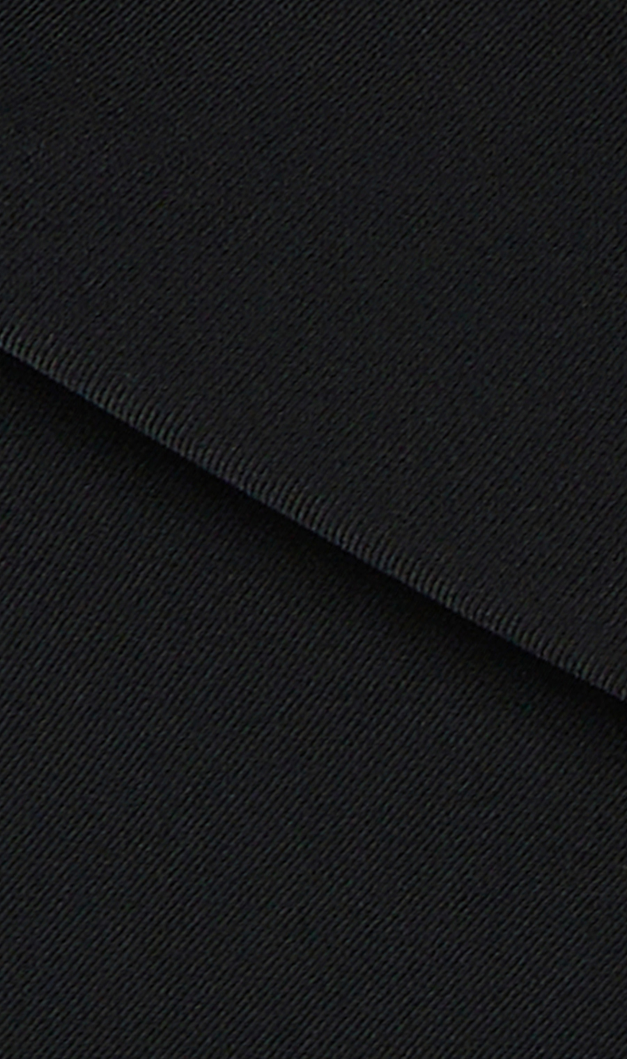 わたしの推しパン【ワイドパンツ】【裾上げ済み】 ブラック S