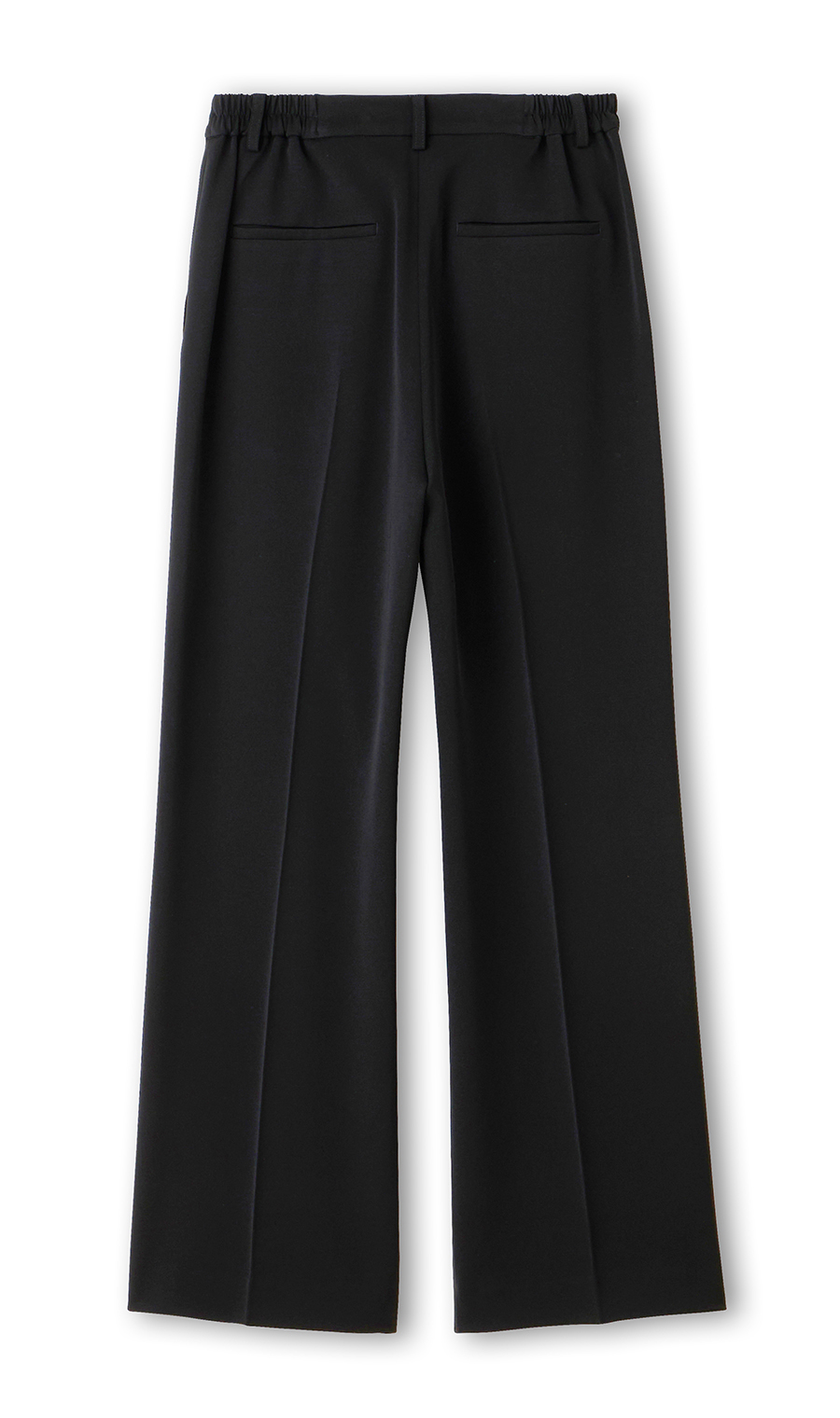 わたしの推しパン【ワイドパンツ】【裾上げ済み】 ブラック S