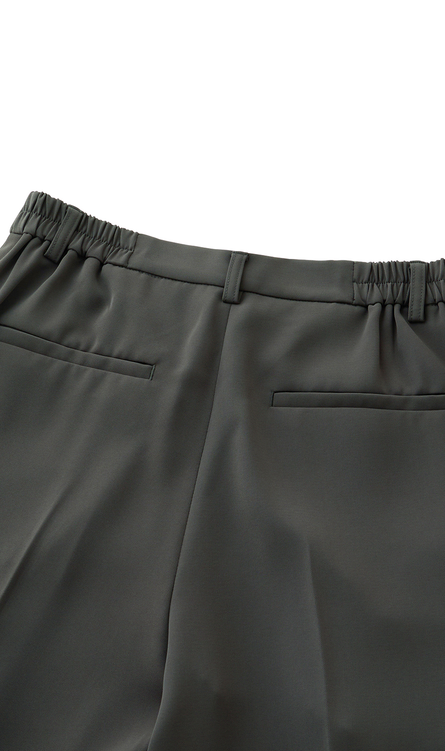 わたしの推しパン【ワイドパンツ】【裾上げ済み】 グレー系 L