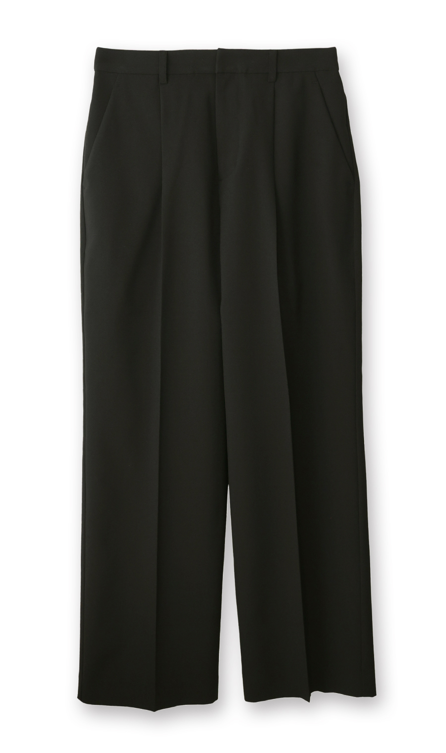 わたしの推しパン【ワイドパンツ】【涼】【裾上げ済み】 ブラック S