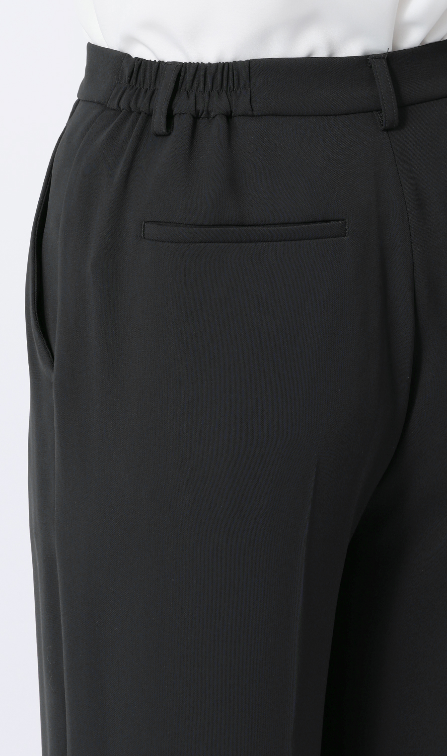 わたしの推しパン【ワイドパンツ】【裾上げ済み】 ネイビー S