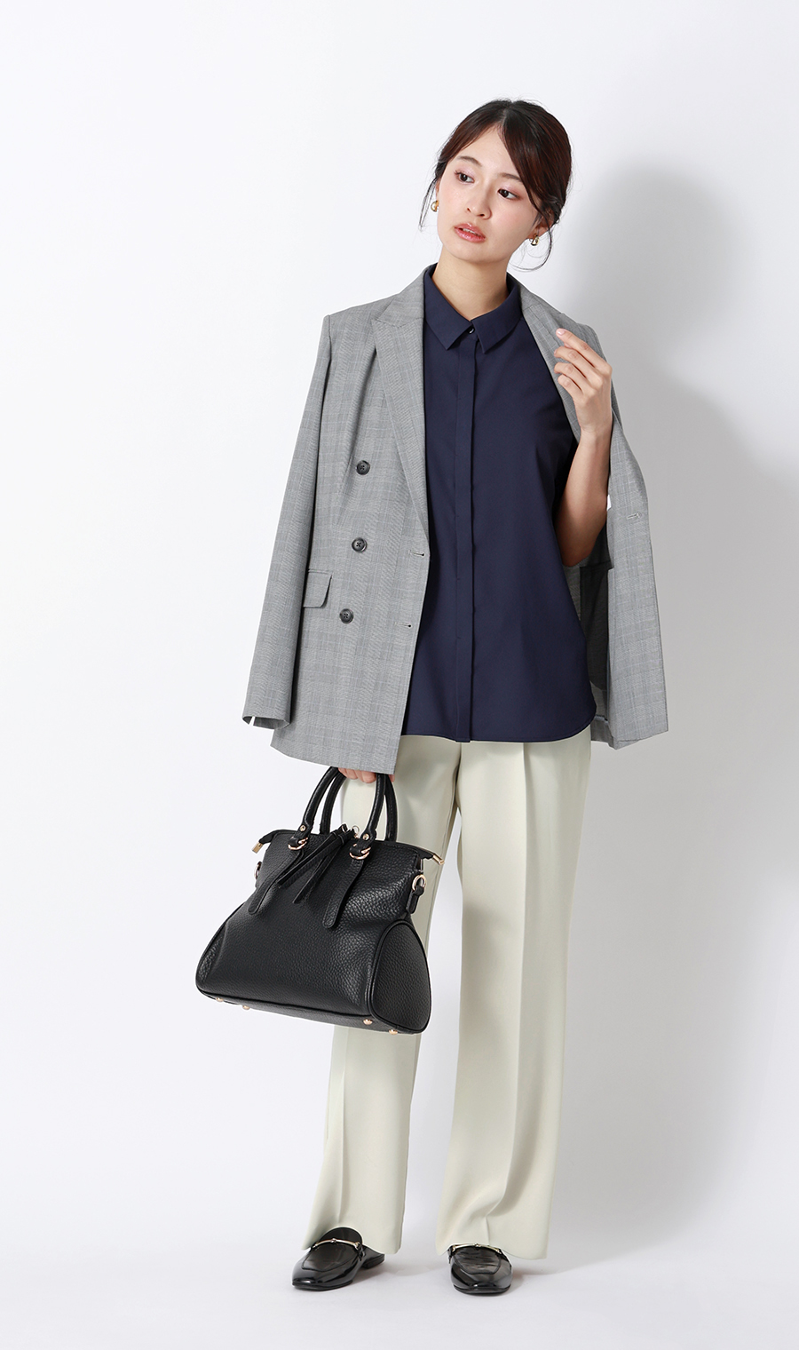 わたしの推しパン【ワイドパンツ】【裾上げ済み】 オフ S