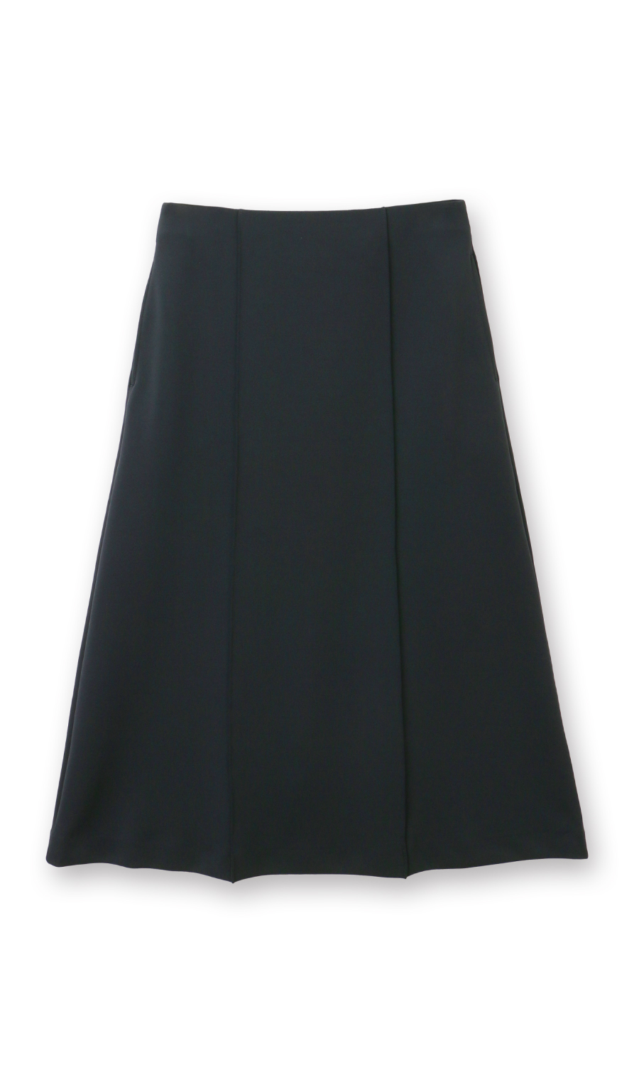 ダンボールニットフレアスカート【セットアップ着用可】 ネイビー M