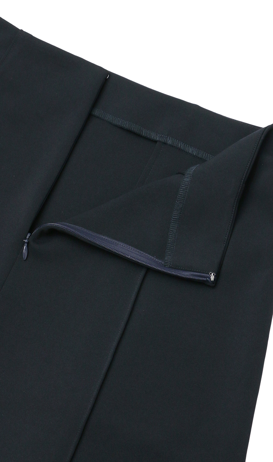 ダンボールニットフレアスカート【セットアップ着用可】 ネイビー M