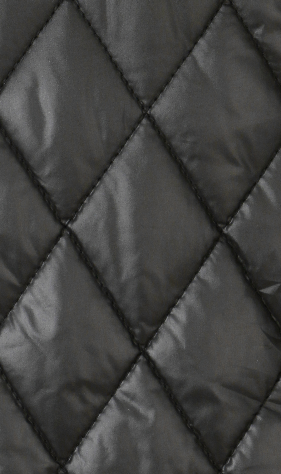 キルト×ニットドッキングロングコート【WEB限定】 ブラック M