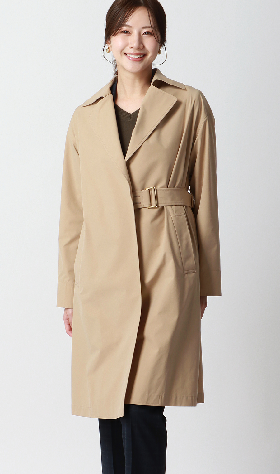 タイロッケンコート【ダントツ撥水】 ベージュ M