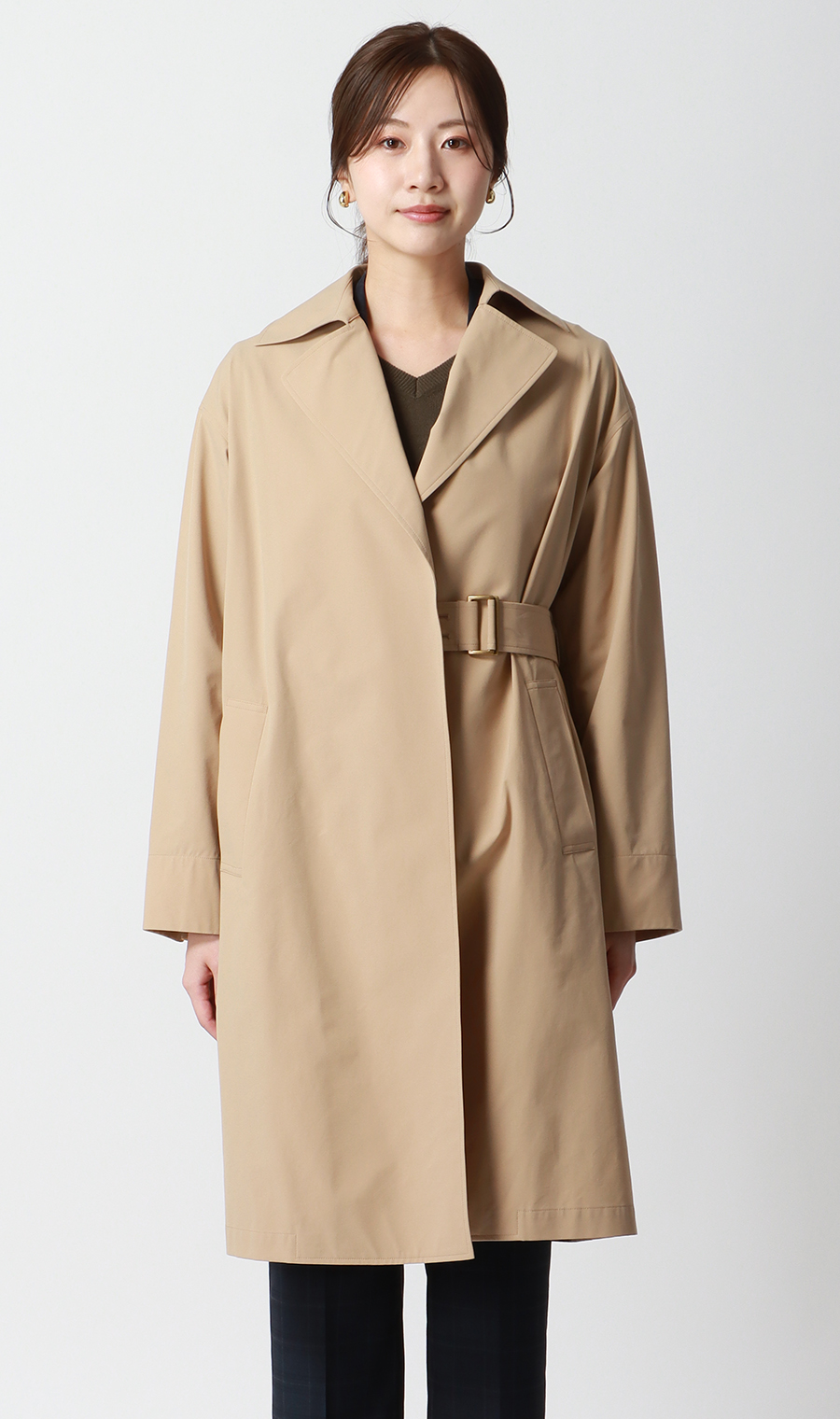 タイロッケンコート【ダントツ撥水】 ベージュ M